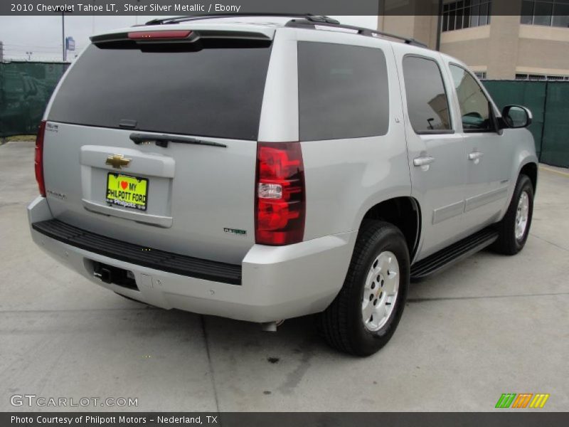 Sheer Silver Metallic / Ebony 2010 Chevrolet Tahoe LT