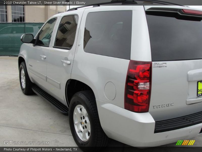 Sheer Silver Metallic / Ebony 2010 Chevrolet Tahoe LT