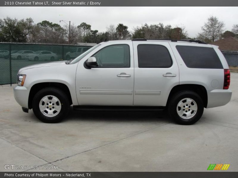 Sheer Silver Metallic / Ebony 2010 Chevrolet Tahoe LT
