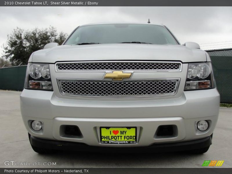 Sheer Silver Metallic / Ebony 2010 Chevrolet Tahoe LT