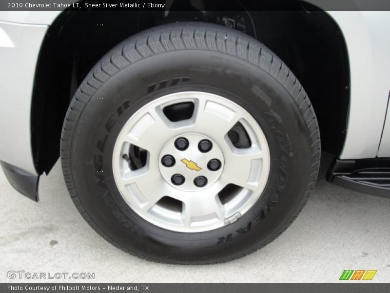 Sheer Silver Metallic / Ebony 2010 Chevrolet Tahoe LT