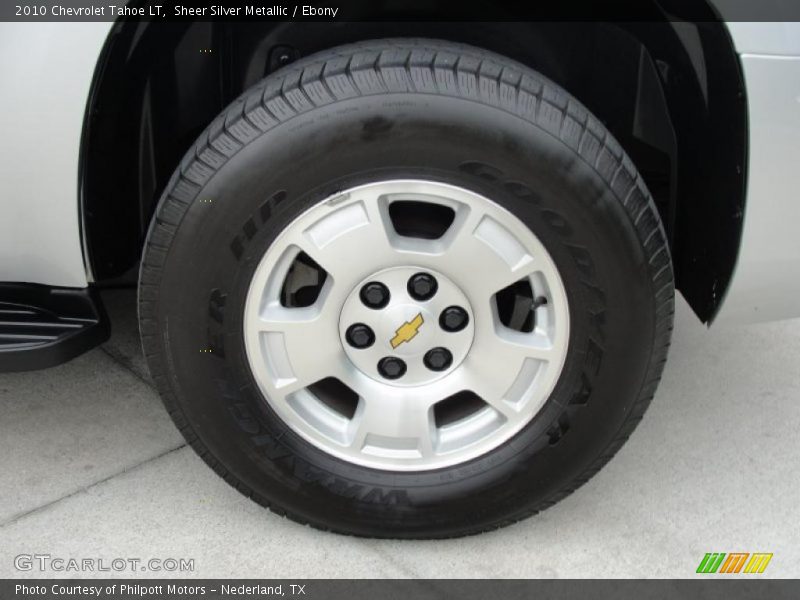 Sheer Silver Metallic / Ebony 2010 Chevrolet Tahoe LT