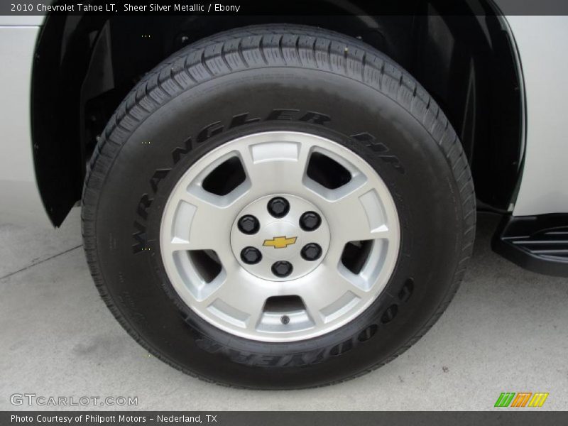 Sheer Silver Metallic / Ebony 2010 Chevrolet Tahoe LT