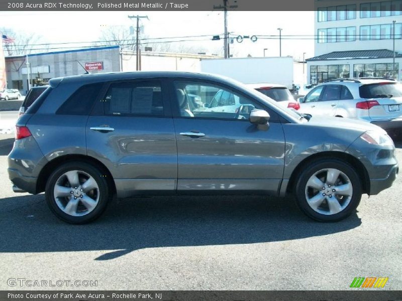 Polished Metal Metallic / Taupe 2008 Acura RDX Technology