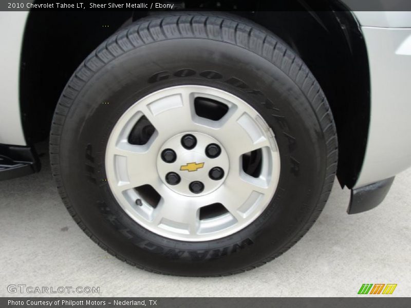 Sheer Silver Metallic / Ebony 2010 Chevrolet Tahoe LT