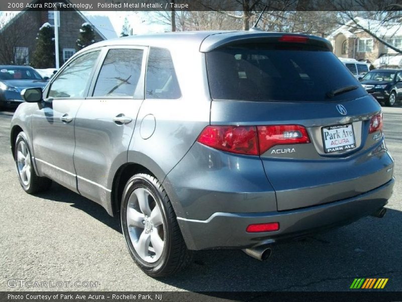 Polished Metal Metallic / Taupe 2008 Acura RDX Technology