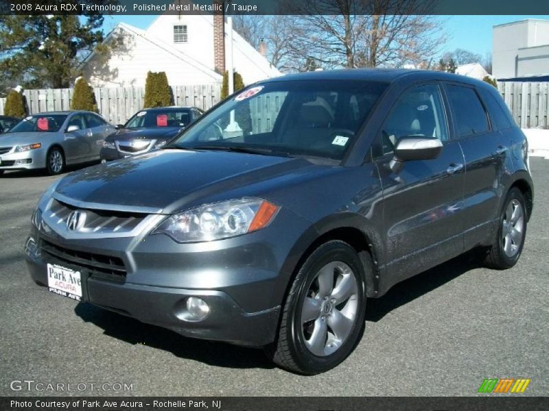 Polished Metal Metallic / Taupe 2008 Acura RDX Technology