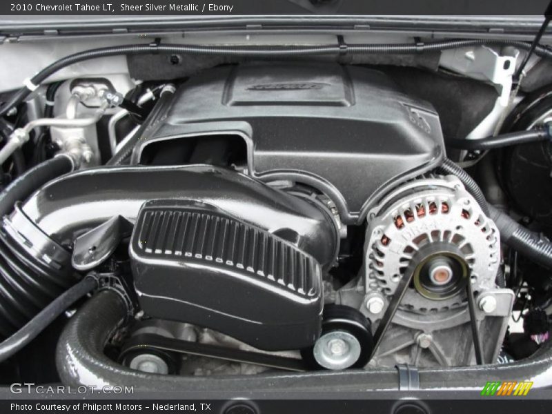 Sheer Silver Metallic / Ebony 2010 Chevrolet Tahoe LT