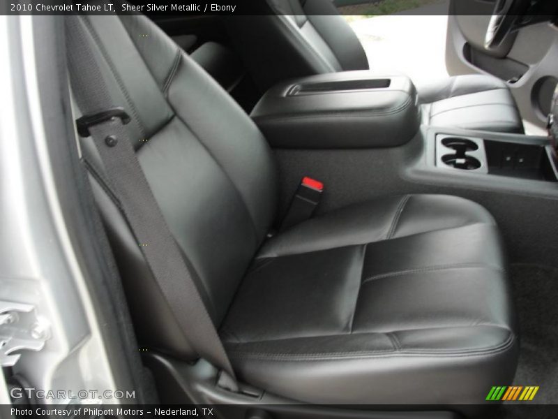 Sheer Silver Metallic / Ebony 2010 Chevrolet Tahoe LT