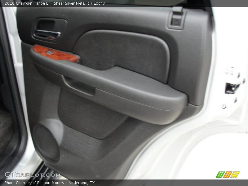 Sheer Silver Metallic / Ebony 2010 Chevrolet Tahoe LT