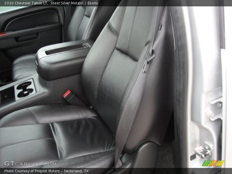 Sheer Silver Metallic / Ebony 2010 Chevrolet Tahoe LT