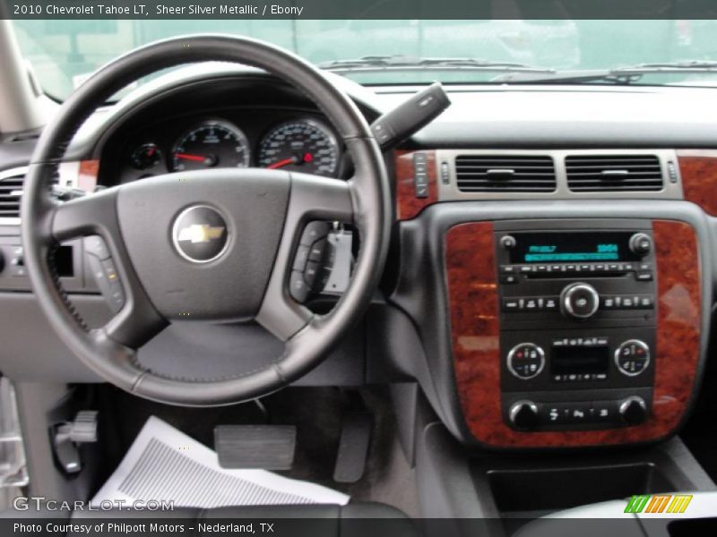 Sheer Silver Metallic / Ebony 2010 Chevrolet Tahoe LT