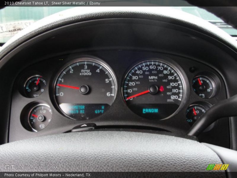 Sheer Silver Metallic / Ebony 2010 Chevrolet Tahoe LT