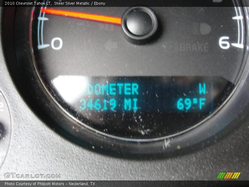 Sheer Silver Metallic / Ebony 2010 Chevrolet Tahoe LT