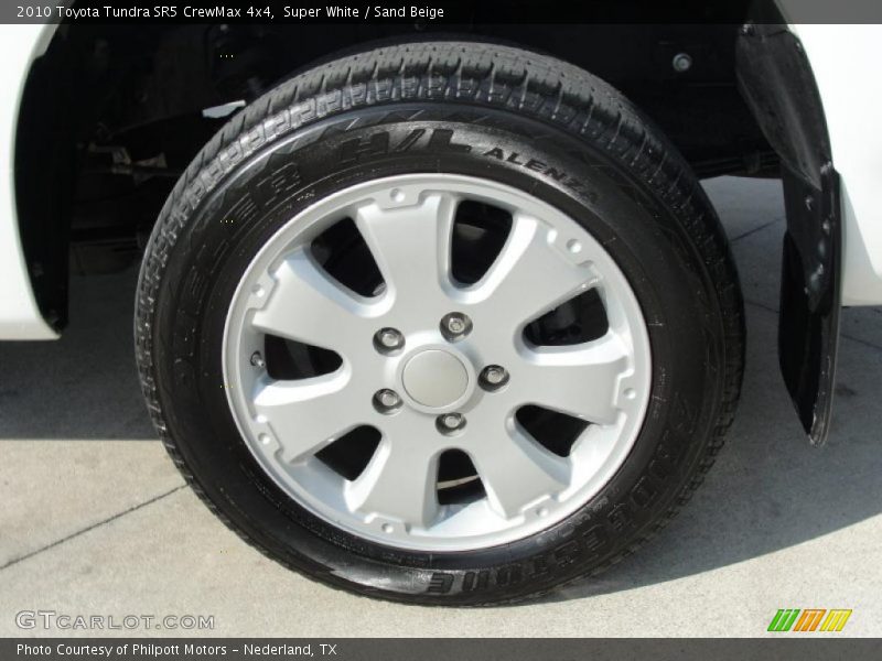 Super White / Sand Beige 2010 Toyota Tundra SR5 CrewMax 4x4