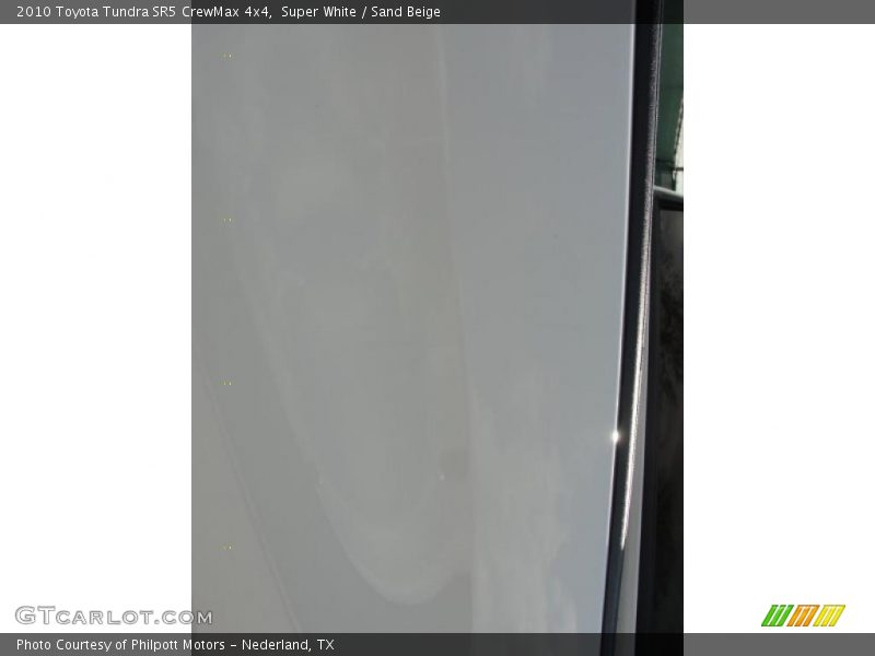 Super White / Sand Beige 2010 Toyota Tundra SR5 CrewMax 4x4
