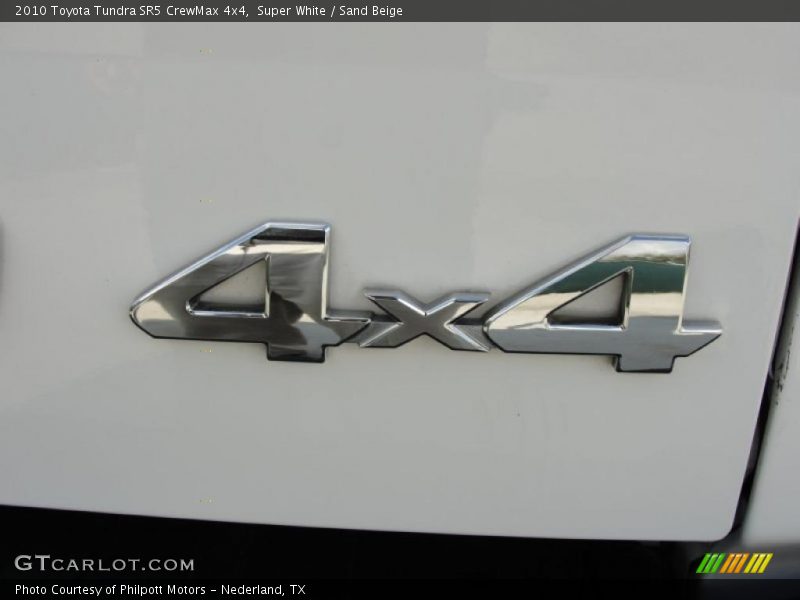 Super White / Sand Beige 2010 Toyota Tundra SR5 CrewMax 4x4