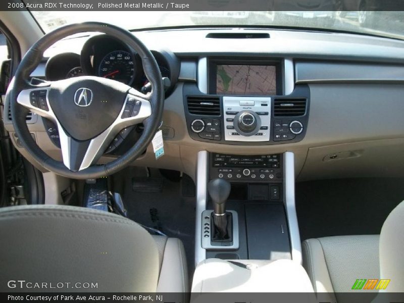 Polished Metal Metallic / Taupe 2008 Acura RDX Technology