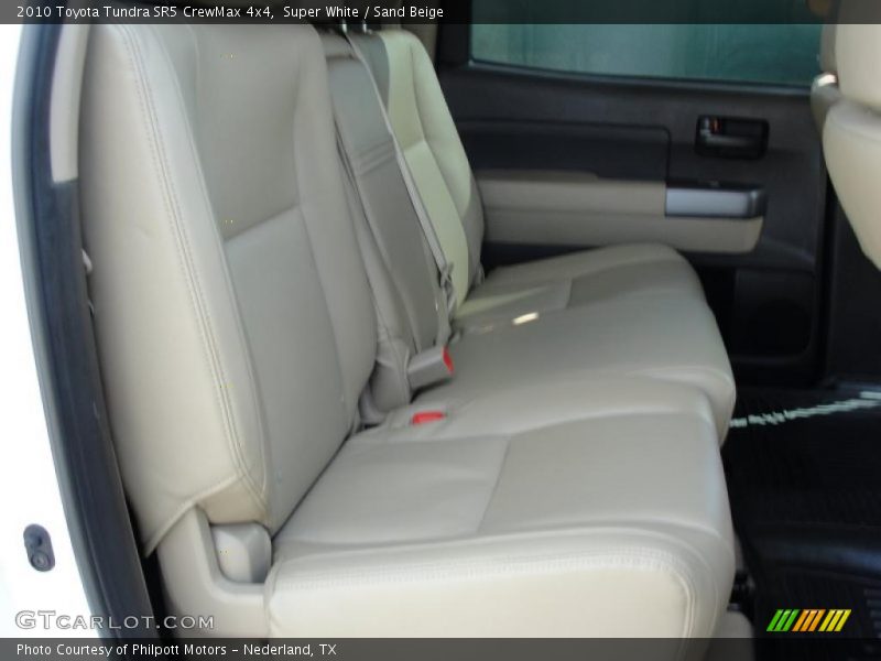 Super White / Sand Beige 2010 Toyota Tundra SR5 CrewMax 4x4