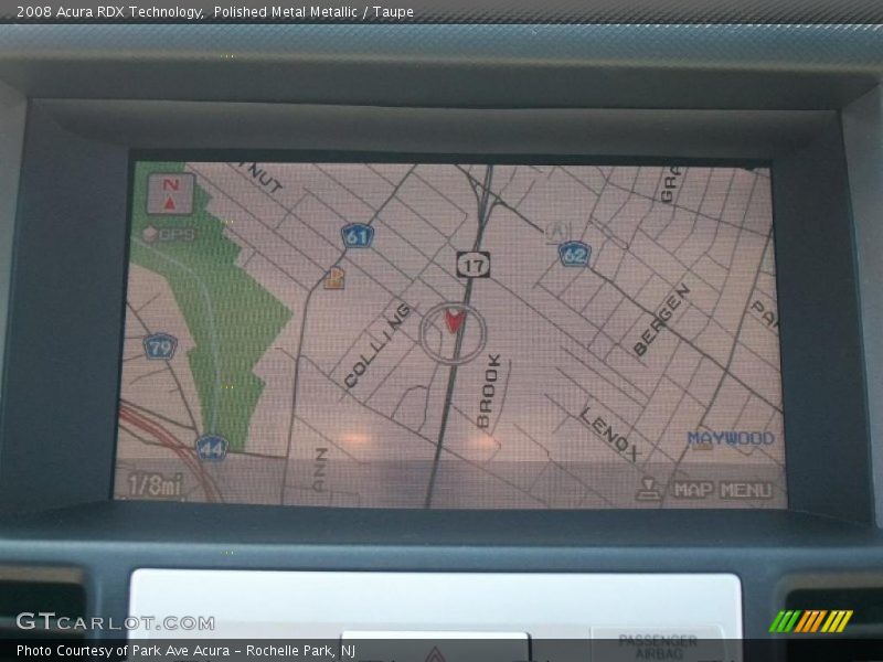 Polished Metal Metallic / Taupe 2008 Acura RDX Technology