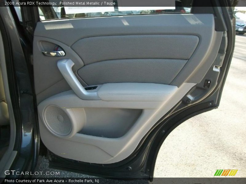 Polished Metal Metallic / Taupe 2008 Acura RDX Technology