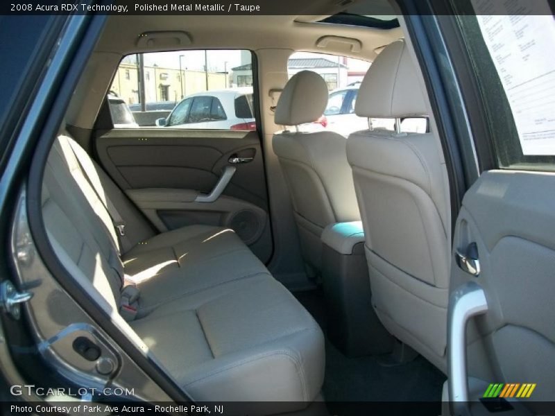 Polished Metal Metallic / Taupe 2008 Acura RDX Technology
