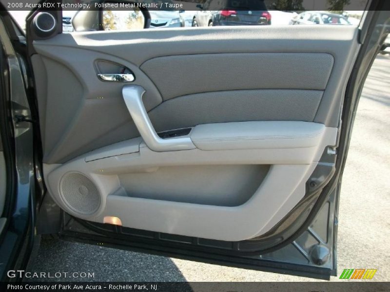Polished Metal Metallic / Taupe 2008 Acura RDX Technology