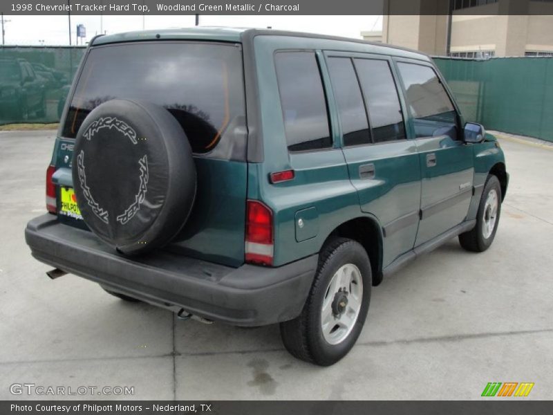  1998 Tracker Hard Top Woodland Green Metallic