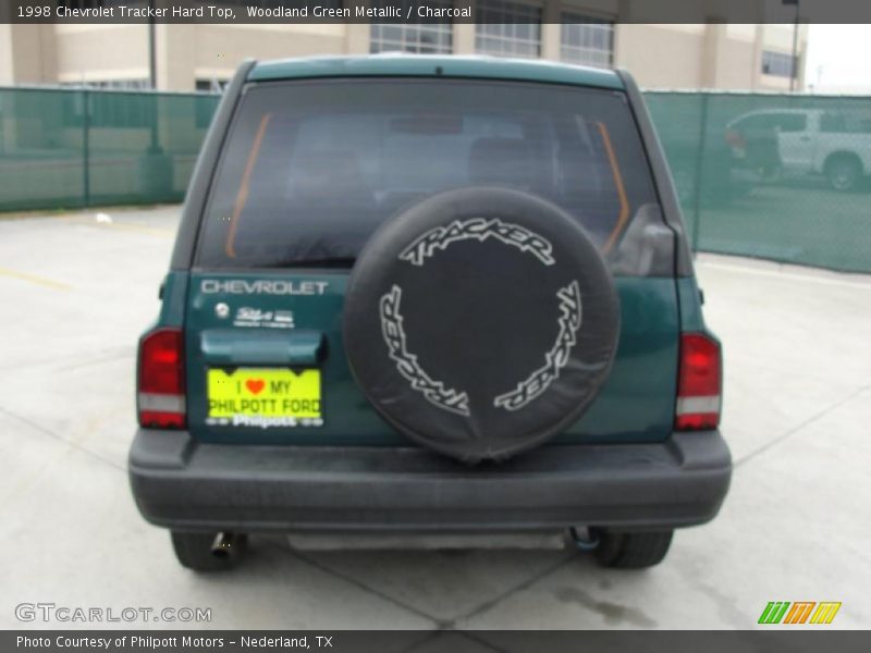Woodland Green Metallic / Charcoal 1998 Chevrolet Tracker Hard Top