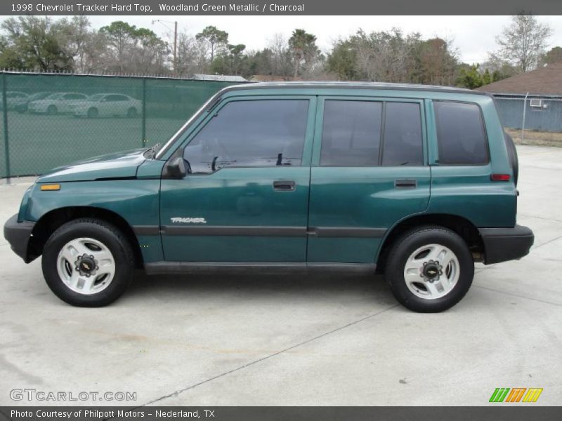  1998 Tracker Hard Top Woodland Green Metallic