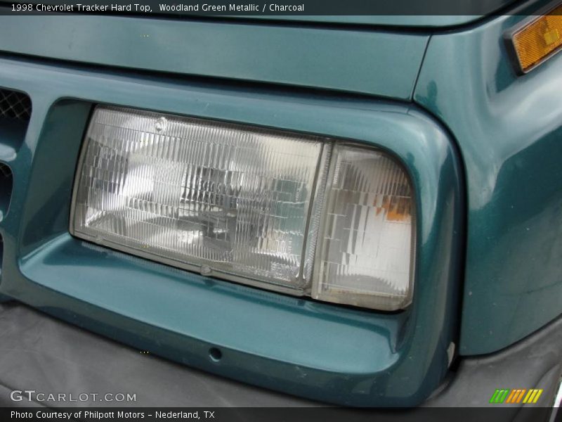 Woodland Green Metallic / Charcoal 1998 Chevrolet Tracker Hard Top