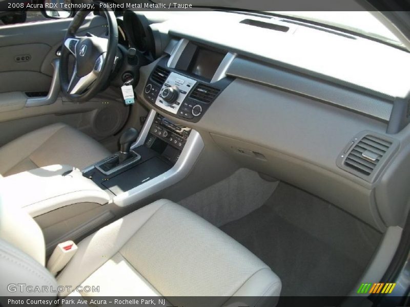 Polished Metal Metallic / Taupe 2008 Acura RDX Technology