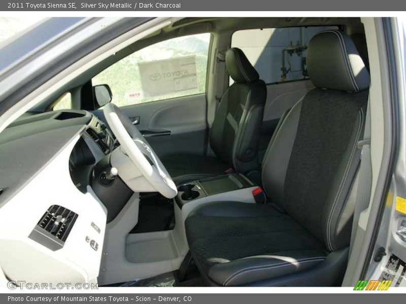 Silver Sky Metallic / Dark Charcoal 2011 Toyota Sienna SE