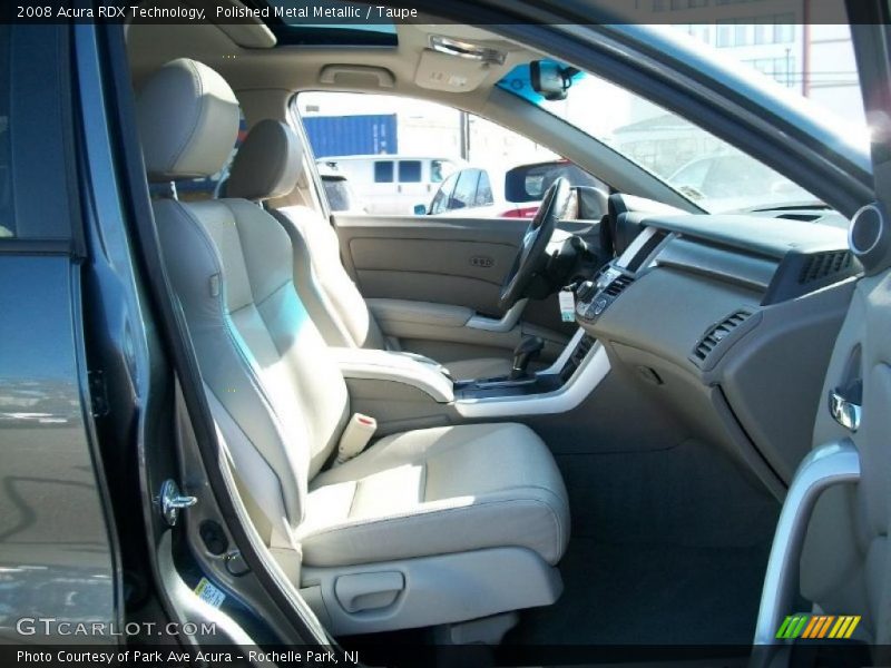 Polished Metal Metallic / Taupe 2008 Acura RDX Technology