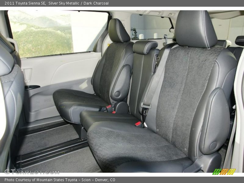 Silver Sky Metallic / Dark Charcoal 2011 Toyota Sienna SE
