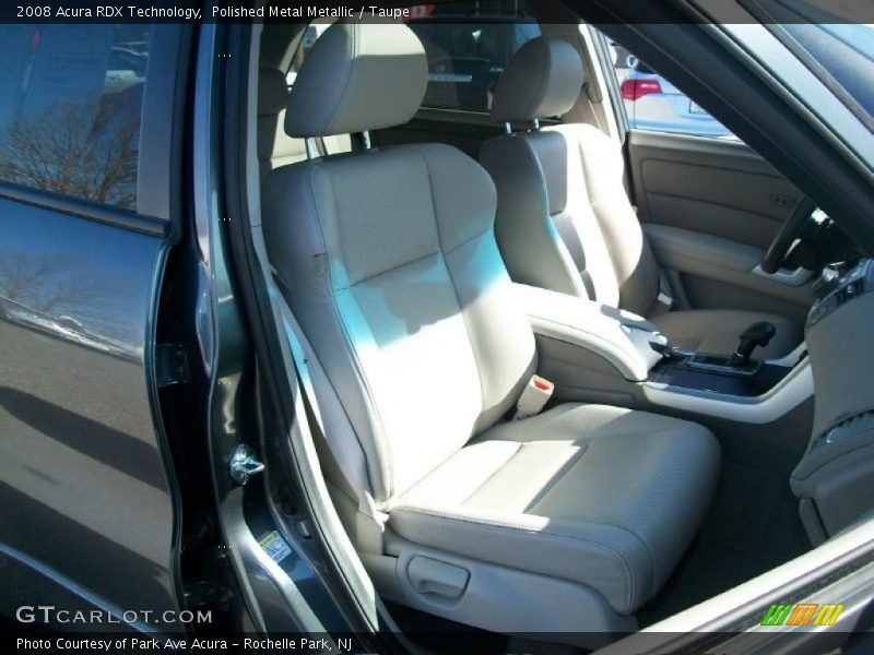 Polished Metal Metallic / Taupe 2008 Acura RDX Technology