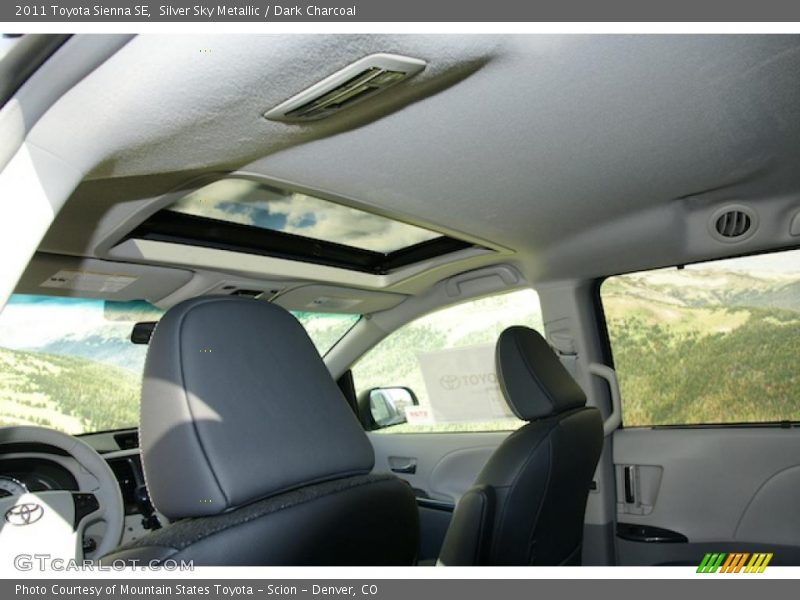 Silver Sky Metallic / Dark Charcoal 2011 Toyota Sienna SE