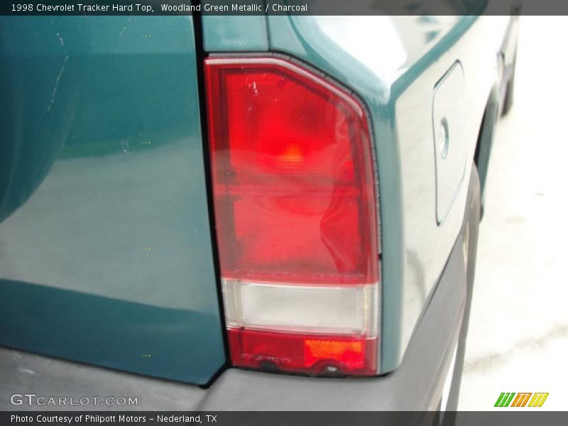 Woodland Green Metallic / Charcoal 1998 Chevrolet Tracker Hard Top