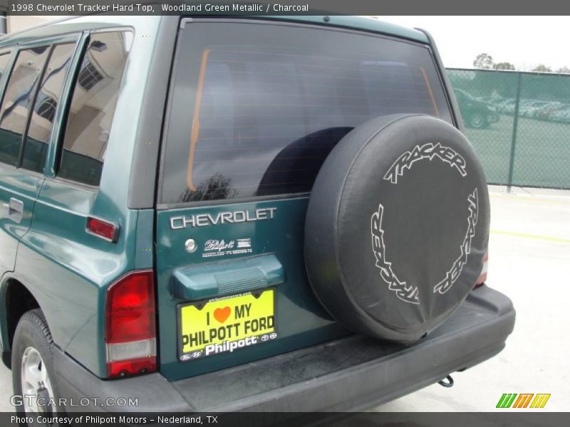 Woodland Green Metallic / Charcoal 1998 Chevrolet Tracker Hard Top
