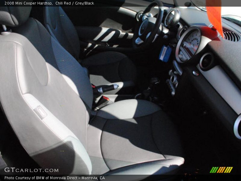 Chili Red / Grey/Black 2008 Mini Cooper Hardtop