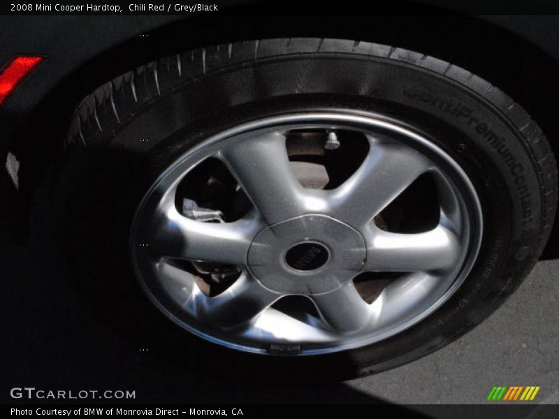 Chili Red / Grey/Black 2008 Mini Cooper Hardtop
