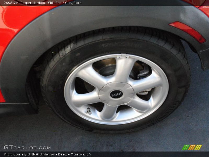 Chili Red / Grey/Black 2008 Mini Cooper Hardtop