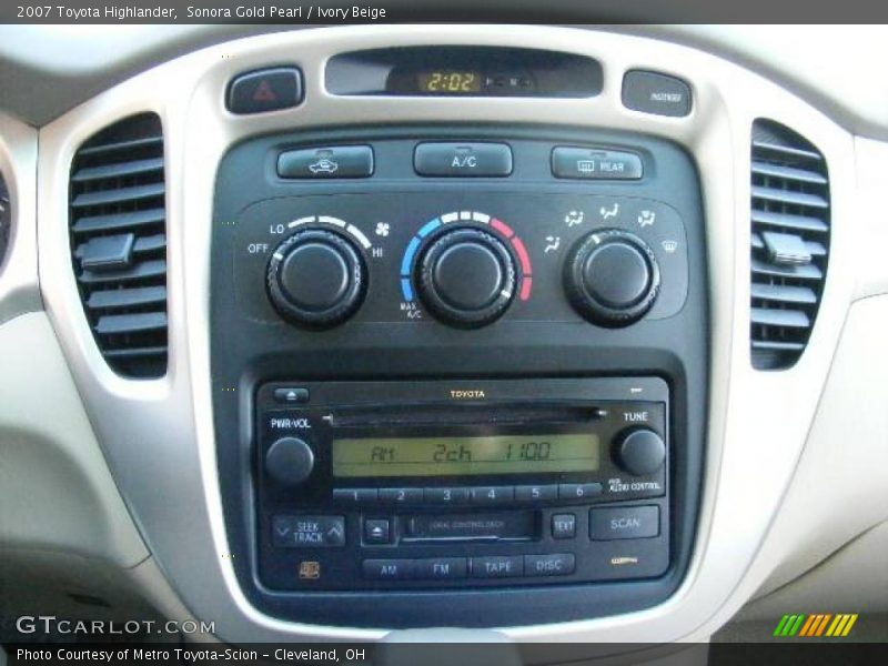 Sonora Gold Pearl / Ivory Beige 2007 Toyota Highlander