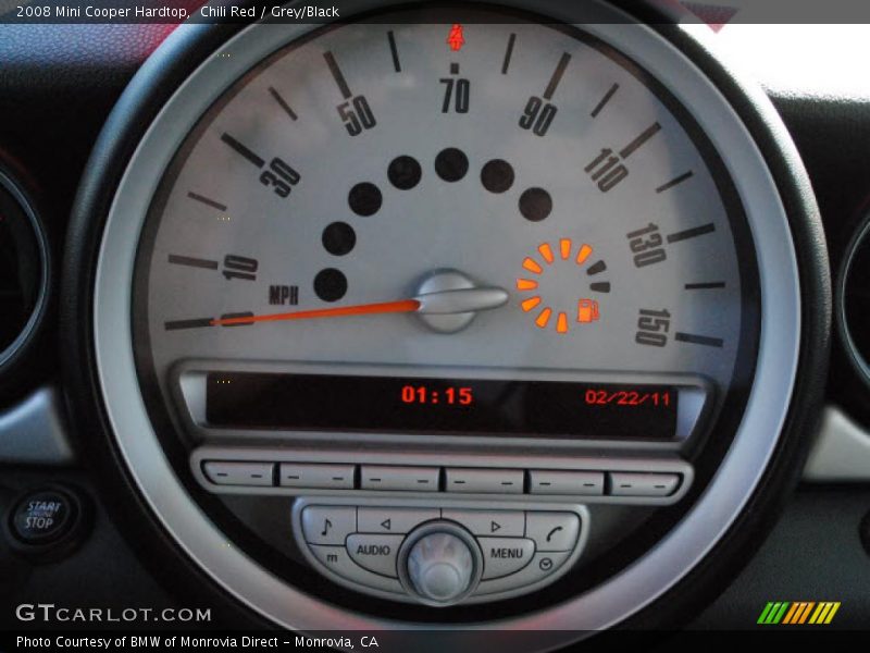 Chili Red / Grey/Black 2008 Mini Cooper Hardtop