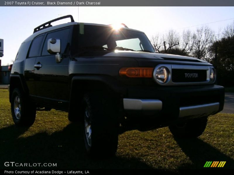 Black Diamond / Dark Charcoal 2007 Toyota FJ Cruiser