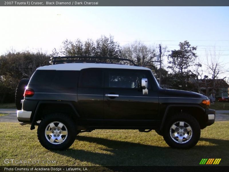 Black Diamond / Dark Charcoal 2007 Toyota FJ Cruiser