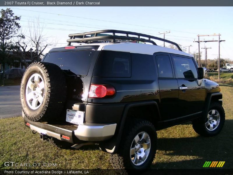 Black Diamond / Dark Charcoal 2007 Toyota FJ Cruiser