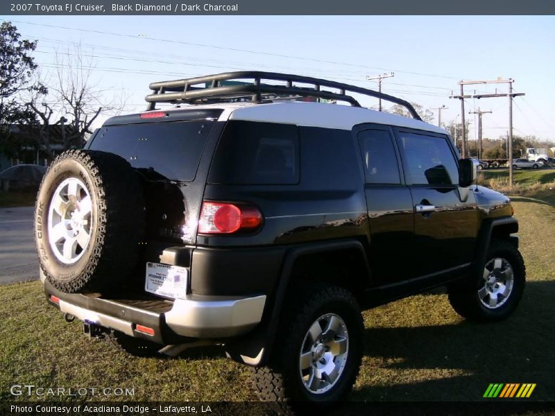 Black Diamond / Dark Charcoal 2007 Toyota FJ Cruiser