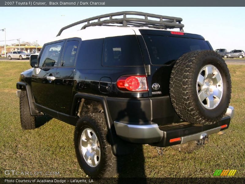 Black Diamond / Dark Charcoal 2007 Toyota FJ Cruiser