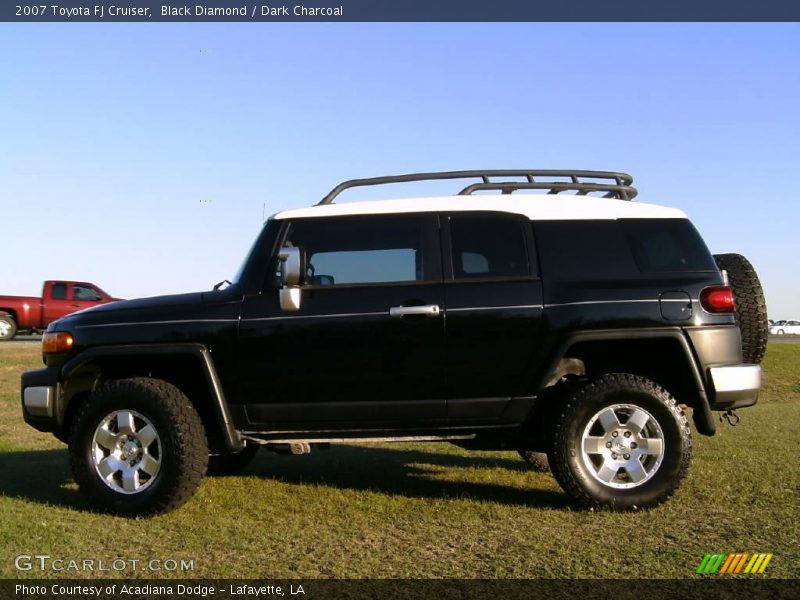 Black Diamond / Dark Charcoal 2007 Toyota FJ Cruiser